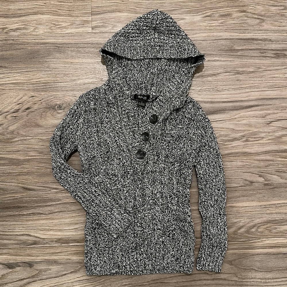 Sweater with hood
